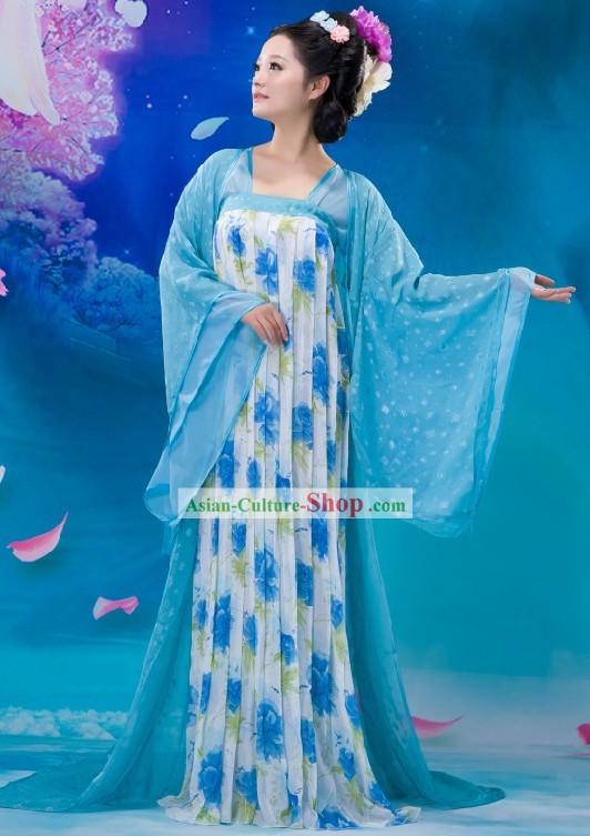 Ancient Chinese Tang Dynasty Palace Lady Costume