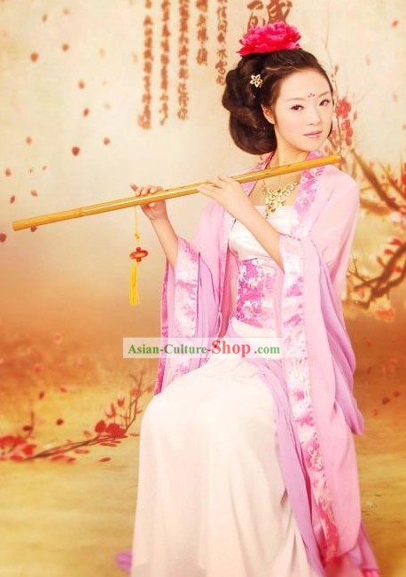 Traditional Chinese Tea Art Master Costume Complete Set