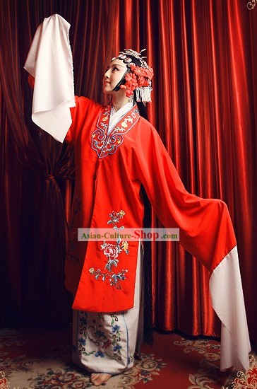 Chinese Beijing Opera Embroidered Female Costume