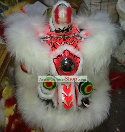 Supreme Business Opening and Collection Hok San Lion Dance Costume Complete Set