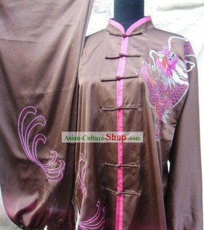 Traditional Silk Tai Chi and Kung Fu Uniforms for Men