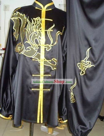 Changquan Long Fist Dragon Silk Performance Uniform for Men