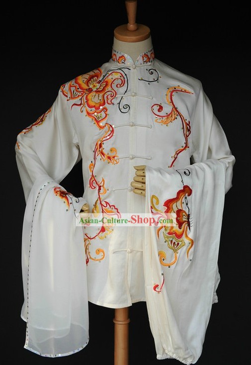 Supreme Chinese Martial Arts Silk Competiton Uniform for Men or Women