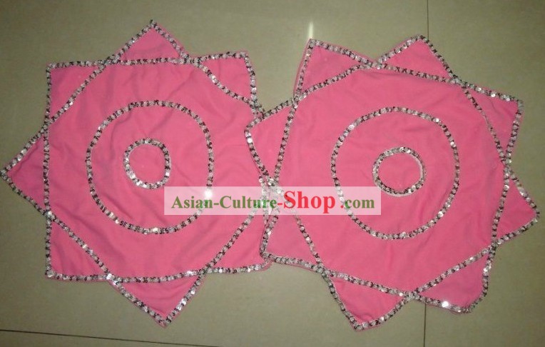 Traditional Chinese Pink Dance Handkerchief