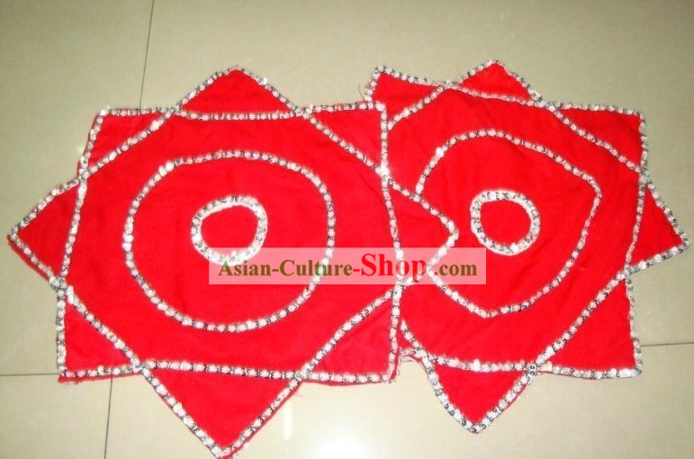 Traditional Chinese Red Dance Handkerchief