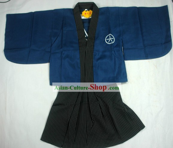 Traditional Japanese Kimono Dress for Children