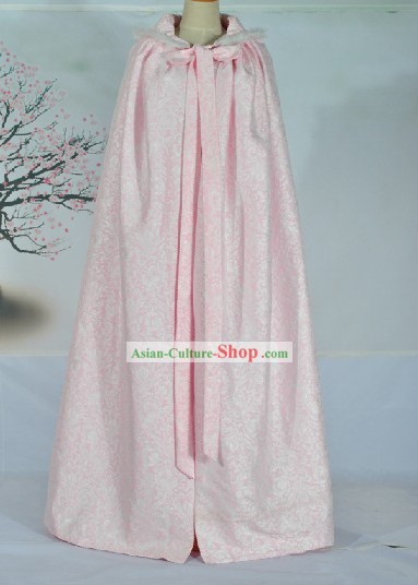 Ancient Chinese Pink Lady Cape Clothes