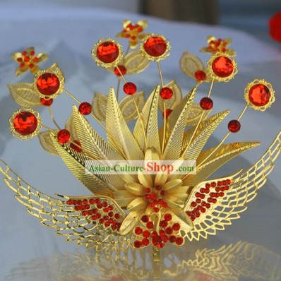 Chinese Bride Wedding Phoenix Crown