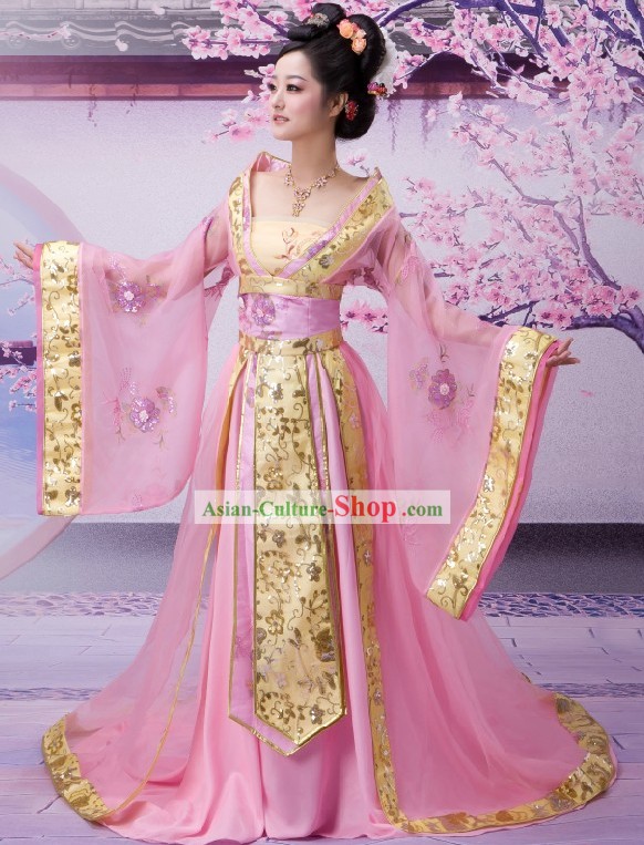 Ancient Chinese Palace Empress Costumes Complete Set for Men