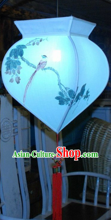 Ancient Chinese Ming Dynasty Style Hand Painted Palace Lantern