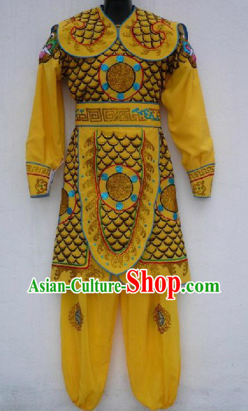 Chinese Opera Palace Guard Official Costumes for Men