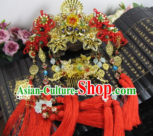 Chinese Classical Wedding Hair Accessories Set