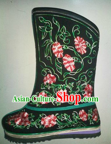 Handmade Classic Mongolian Shoes / Boots
