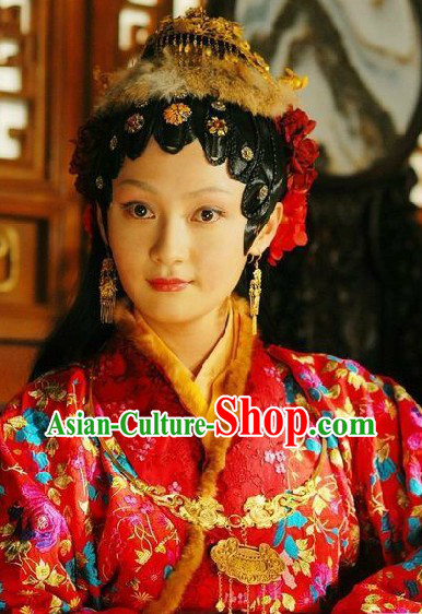 Ancient Chinese Wedding Necklace Set for Bride
