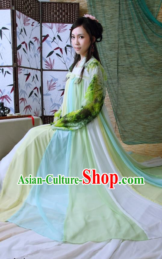 Ancient Chinese Han Fu Clothing Complete Set for Women