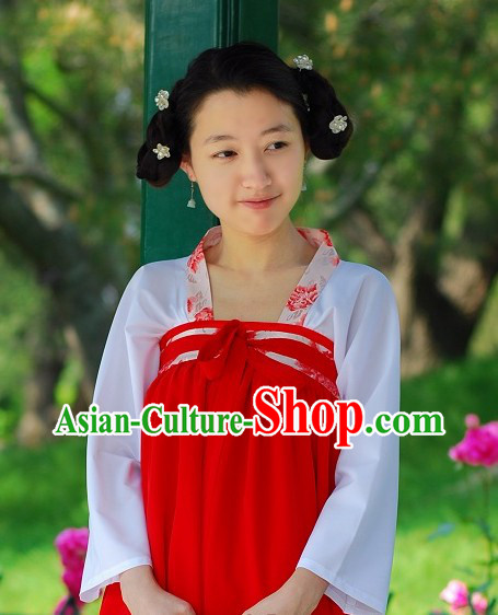 Tang Dynasty Palace Maid Clothes