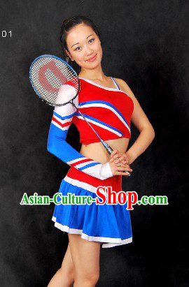 Chinese Cheerleader Cheering Squad  Dance Costumes