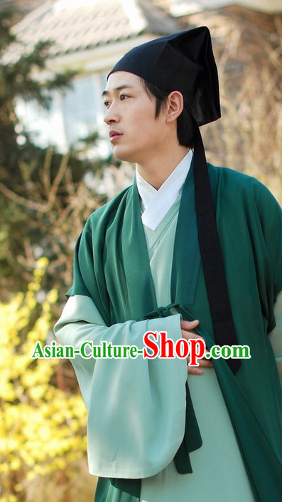 Ancient Chinese Young Scholar Clothing for Men