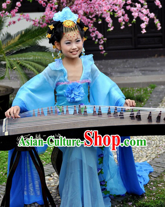 Ancient Chinese Musician Costumes for Kids