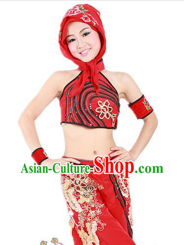 Traditional Chinese Festival Lantern Dance Costumes for Women