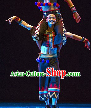 Chinese Minority Dance Costumes for Men