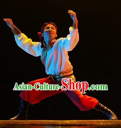 Traditional Chinese Mongolian Dress for Men