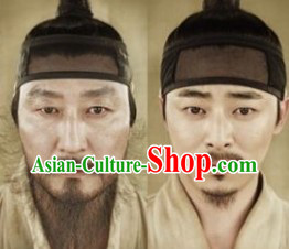 Ancient Korean Wig Hat for Men