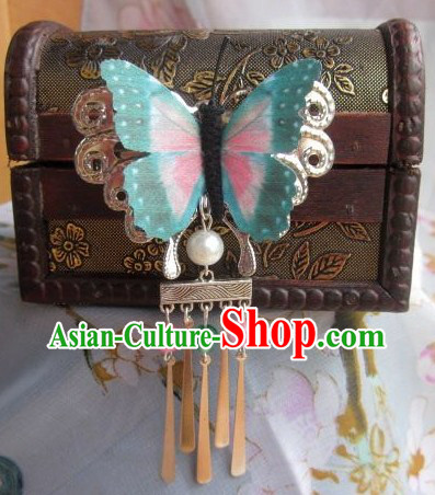 Traditional Chinese Hanfu Butterfly Hairpins