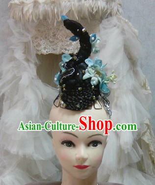 Traditional Chinese Classical Dance Wig Headpieces