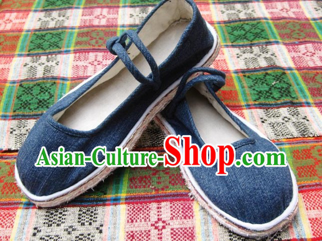 Old China Time All Handmade Chinese Thick Sole Cotton Shoes