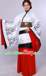 Traditional Chinese Hanfu Clothing Complete Set for Women