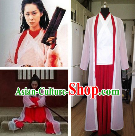 Zi Xian Xian Zi Yue Guang Bao He Swordswoman Costumes Complete Set