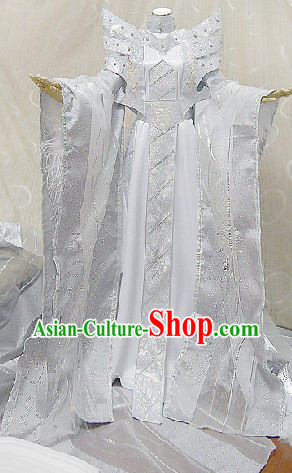 Ancient Chinese Imperial Palace Emperor Cosplay Dresses Complete Set