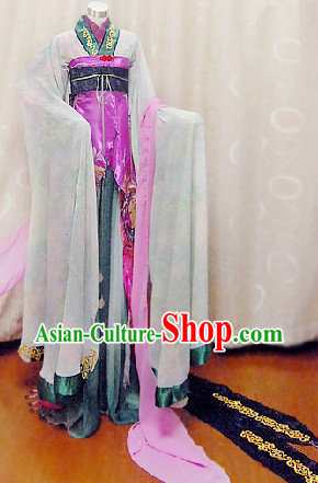Ancient Chinese Princess Cosplay Outfits Complete Set