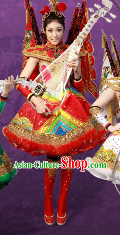 2013 New Style Peking Opera Type Dance Costumes and Hair Accessories for Women