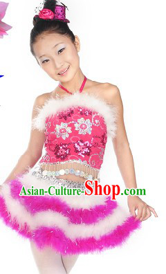 Children's Day Stage Performance Costumes for Little Girls