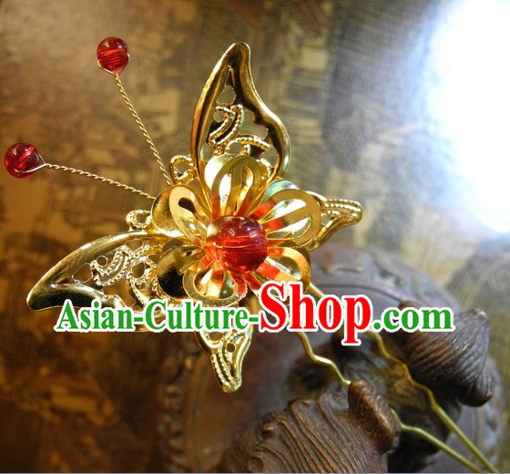 Handmade Traditional Chinese Butterfly Hair Accessories