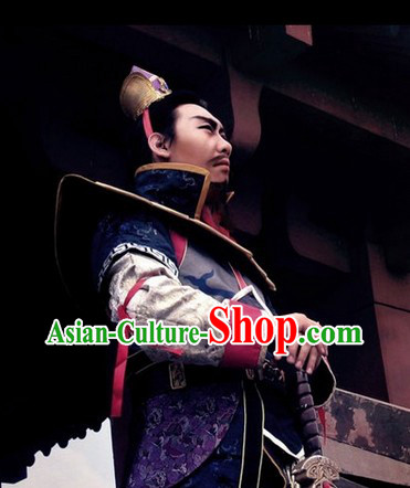 Hanmade Custom Made Cao Cao Three Kingdoms Costume Complete Set for Men
