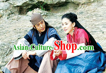 Ancient Korean Costumes Complete Sets for Men and Women