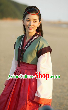 Ancient Korean Film Costume Complete Sets for Women