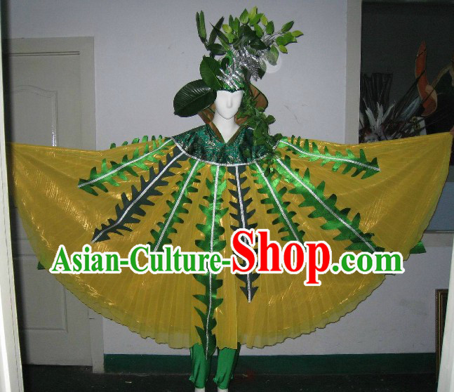 Traditional Chinese Tree Dance Costumes for Women