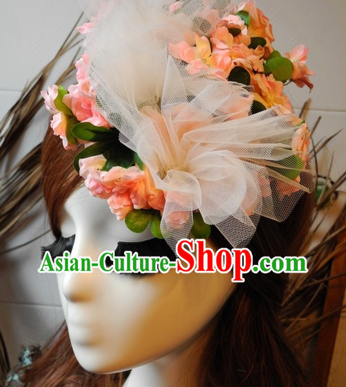 Traditional Chinese Handmade Flower Hair Accessories