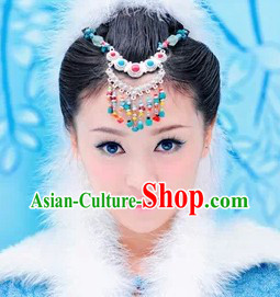 Traditional Chinese Forehead Headdress Set