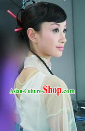 Traditional Handmade Asian Dance Wig for Women