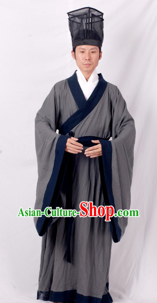 Su Shi Su Dongpo The Chinese Renaissance Man Clothing and Hat Complete Set