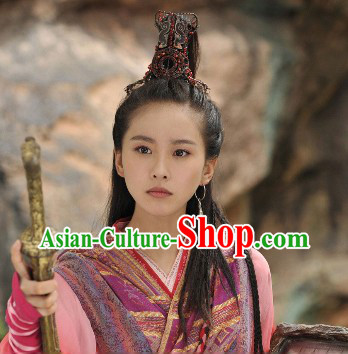 Handmade Ancient Chinese Minority Princess Hair Accessories
