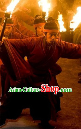 Ancient Chinese Servant Costumes for Men