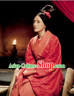 Ancient Chinese Han Dynasty Female Clothing for Women