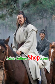 Chu Han Legend Ancient Chinese Xiang Yu Clothing for Men