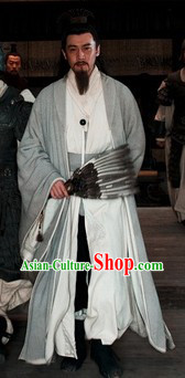 Three Kingdoms Wise Men Zhuge Liang Clothing and Feather Fan